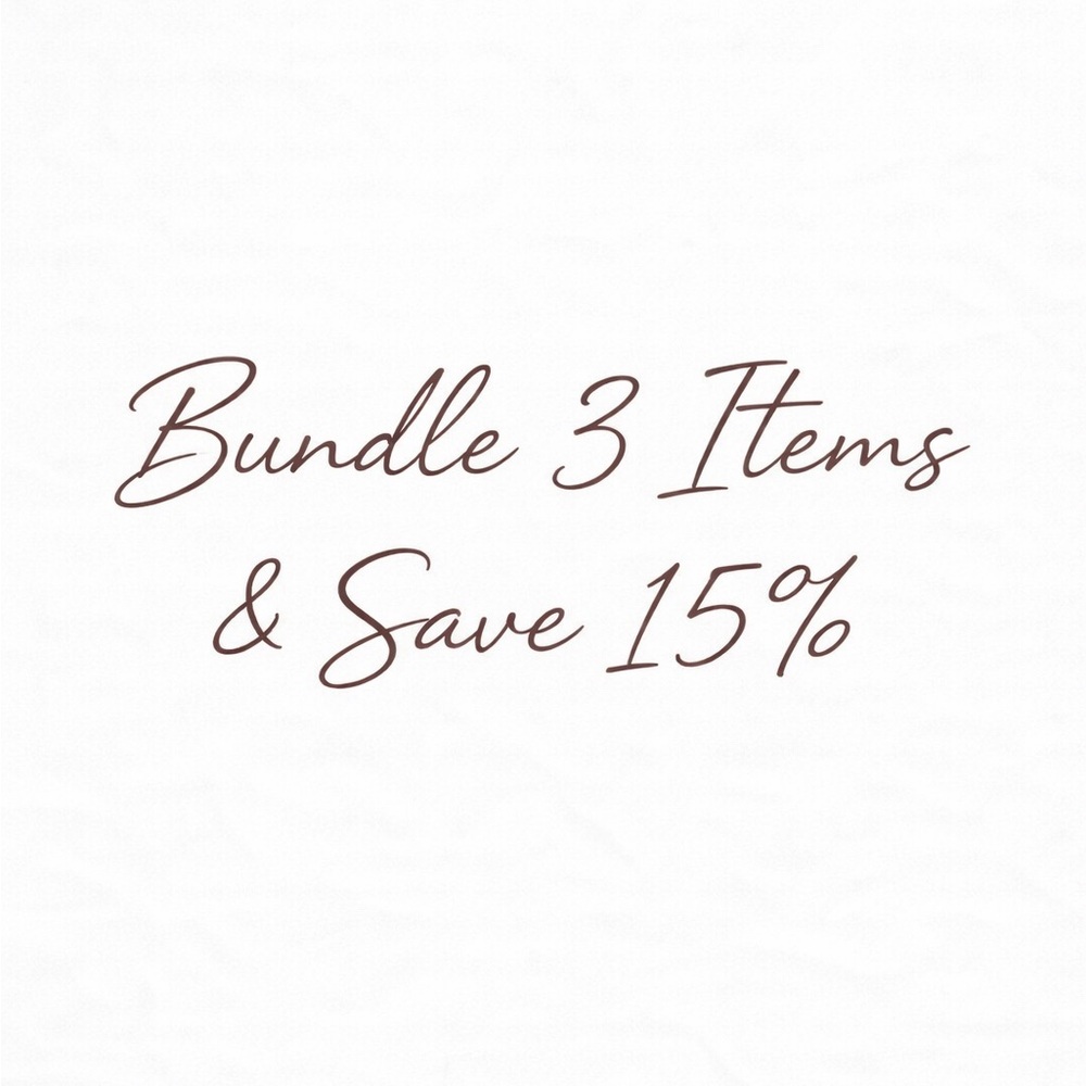 Bundle Offer: Save 15%